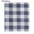 thumbnail image 2 of Waterproof foldable blanket plaid cloth picnic mat, suitable for beach, camping grass picnic blanket-Merange (150*80), 2 of 5