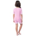 thumbnail image 4 of Fruit of the Loom Girl's Snug Fit 100% Cotton Pajama Sets, 4-Piece, Sizes 4-12, 4 of 20