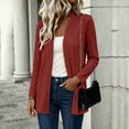 thumbnail image 2 of jjayotai Womens Casual Lightweight Cardigans Open Front Long Sleeve Cardigan Loose Fitted Comfy Fall Outfits, 2 of 6