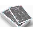 thumbnail image 3 of Inkdotpot Stripe Gender Reveal 50 Sheets What'sIn Your PurseBaby Shower GameCards Its A Boy Its A Girl Activity CardsPartyIdea Baby Shower Party Supply, 3 of 5