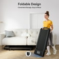 thumbnail image 5 of 3 in 1 Folding Treadmills for Home Free Sound-absorbing mat, 3.0HP Powerful and Quiet Under Desk Treadmill, 300 lbs Capacity Foldable Walking Pad Treadmill with Remote Control and Space Saving, 5 of 5