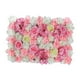 thumbnail image 1 of Panel de pared de flores artificiales Gloria adorno de estera floral telón de fondo de flores rosas 40 cm x 60 cm, 1 of 9