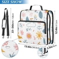thumbnail image 2 of FORMRS Zipper Binder with Shoulder Strap 2-inch Ring 500 Sheet Capacity File Bag, Cartoon Doodles, 2 of 5