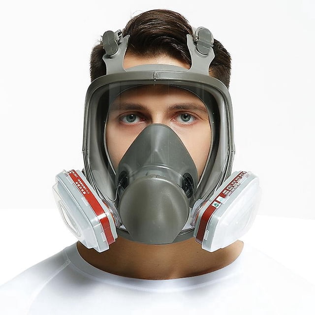 Mascarilla respiratoria de cara completa reutilizable Oso de Fresa con filtros de algodón