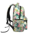thumbnail image 3 of Balery Tropical Flowers Mochila Escolar Impresa, Mochila Ligera para Viajes Casual, Mochila Duradera y Cómoda Multifuncional, Mochila para Laptop-One Size, 3 of 5