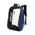 thumbnail image 4 of amleso Badminton Bag Tennis Backpack Gear Storage Racquets Rucksack Sports Duffle Bag for Outdoor Squash Badminton Pickleball Tennis Deep Blue, 4 of 10