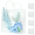 thumbnail image 1 of PENGXIANG 20PCS Clear Gift Bags Transparent Present Bags with Handle and Button Small/Medium PVC Gift Wrap Tote Bags Waterproof Party Favor Bags Candy Packaging Bags for Birthday, 1 of 8