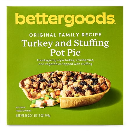 bettergoods Turkey and Stuffing Pot Pie, 28 oz (Frozen)