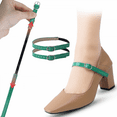 thumbnail image 4 of 2Pair Leather Shoe Straps Replacement With Buckle High Heels Shoelace Anti Slip High Heel Ankle Straps, 4 of 4