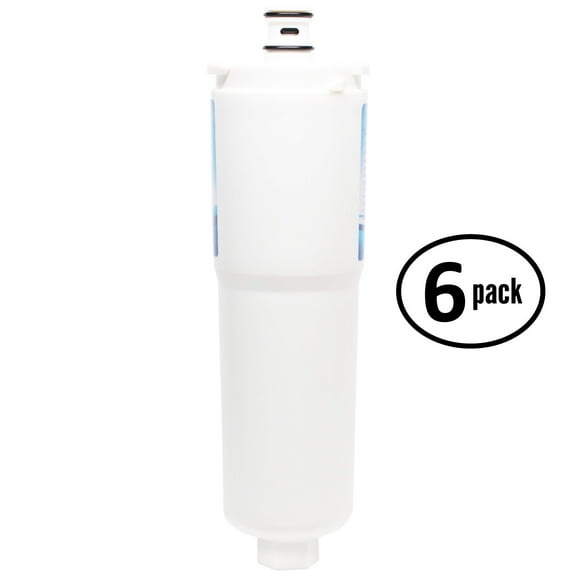 6-Pack Replacement for Bosch Integra 800 Series B36BT830NS Refrigerator Water Filter - Compatible with Bosch 640565, CS-52 Fridge Water Filter Cartridge