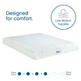 thumbnail image 2 of Cool Gel 8" Full Size Medium Tight Top Gel Memory Foam Mattress, White, 2 of 11
