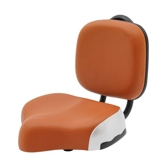 Miumaeov Extra Wide Bicycle Tricycle Saddle Seat Comfort Bike Seat with Adjustable Backrest