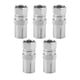 thumbnail image 4 of 5pcs F-type male connector socket to RF coaxial TV antenna adapter connector, 4 of 5