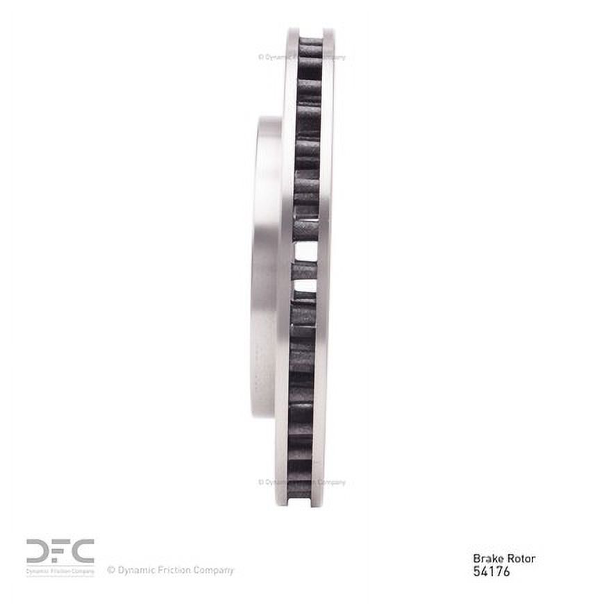 Front Dynamic Friction Company Disc Brake Rotor 600-54176 (1) For 1997-2002 Ford Expedition, 1998-2002 Lincoln Navigator
