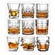 thumbnail image 2 of Vasos de whisky de moda, whisky escocés, bourbon, cócteles, ron, vasos de whisky duraderos, 2 of 5