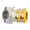 Yellow, variant on Racing Intake Manifold Boot for GY6 125cc - 250cc 4-Stroke QMJ QMI 152/157 Moped Engines Scooter ATV Go Kart Aluminum