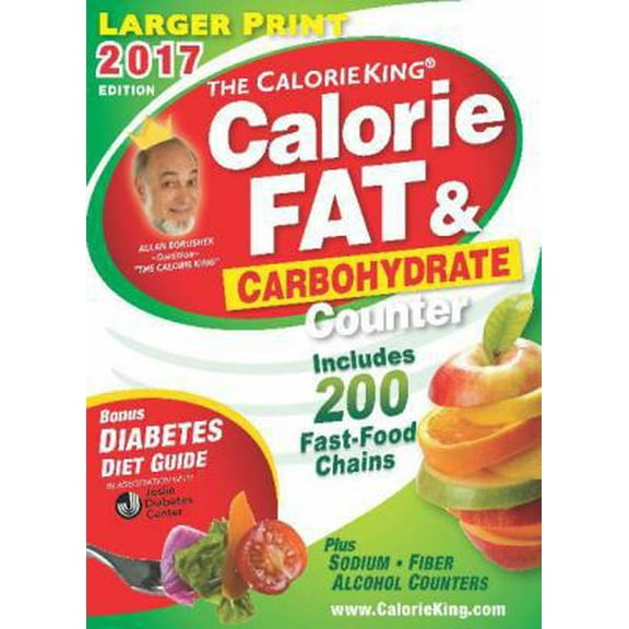 Pre-Owned The CalorieKing Calorie, Fat & Carbohydrate Counter 2017 (Paperback) 1930448686 9781930448681