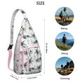 thumbnail image 3 of Safari Jungle Island Sling Bag, Multi-Pocket Chest Bag with Hide the Keyhole, Stylish for Women & Men, 3 of 4