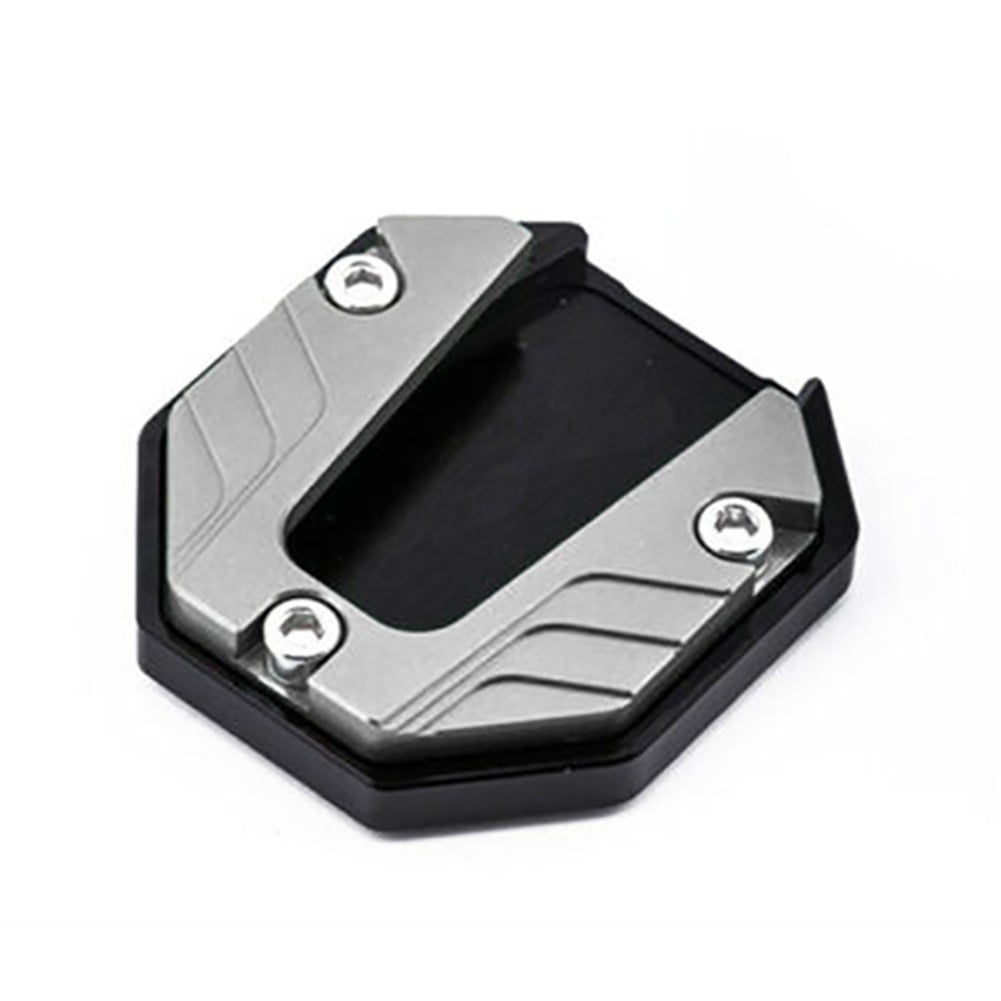 Black Iron Kickstand Foot Side Stand Support for Motorcycle Scooter Bikes 
