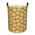 thumbnail image 2 of Goofa Sunflower Printed Circular Hamper,Laundry Basket with Handles,Storage Baskets Foldable,Large Capacity Laundry Hamper-Medium, 2 of 8