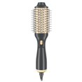 thumbnail image 1 of Cepillo y estilizador para secador de pelo de un solo paso, herramientas de peinado 3 en 1, secador de pelo de titanio iónico con barril ovalado de cerámica, 1 of 5