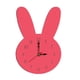 thumbnail image 2 of Reloj de pared de conejo, relojes decorativos para paredes, reloj de pared silencioso, reloj de pared para niños Rosa, 2 of 9