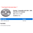 thumbnail image 2 of Flywheel - Compatible with 2004 - 2006 Scion XB 1.5L 4-Cylinder 2005, 2 of 2