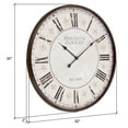 Valerie Large Round Wall Clock