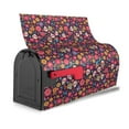 thumbnail image 3 of Gukieu Apricot color Skull flower Print Magnetic Mailbox Cover, Sun-proof and Waterproof Home Yard Mailbox Cover-25.5x21 in, 3 of 8