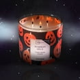 thumbnail image 4 of Mainstays 3-Wick Pumpkin Spice Scented Candle with Halloween Wrap, 13 oz, 4 of 9