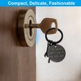 thumbnail image 6 of Uxcell Papa Keychain Funny Key Chain Gifts from Son, Papa Ruler Style, Silver, 6 of 7
