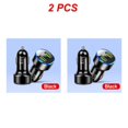 thumbnail image 1 of 1~5PCS Car Charger For Cigarette Lighter Smart Phone USB Adapter Mobile Phone Charger Dual USB Digital Display Voltmeter Fast Style A 2pcs, 1 of 6