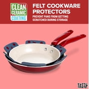 Tasty 16pc Cookware Set Red