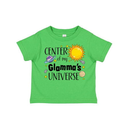 

Inktastic Center of My Glamma s Universe Gift Toddler Boy or Toddler Girl T-Shirt