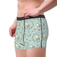 thumbnail image 2 of Fotbe Cute Honeybees Calzoncillos Tipo Boxer con Bolsa de Soporte Total para Hombre, X-Temp Fresco, Transpirable y de Secado Rápido-Large, 2 of 5