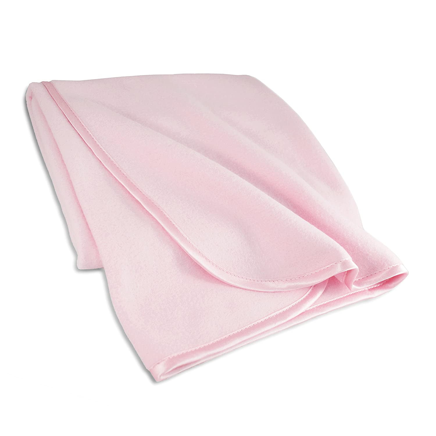 American baby company fleece blanket 30 x 40 with 2 satin trim sale