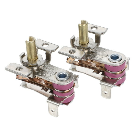 RENACLIPY 2-Pack Electric Heater Thermostat Replacement for Radiator Control with Adjustable Temperature Regulator