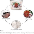 thumbnail image 4 of Bolsas de maquillaje de lona, ​​bolsa de cosméticos, estuche multiusos, termoadhesivo, cremallera, sublimación, bolsa, monedero, neceser de viaje, 4 of 9