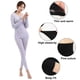 thumbnail image 2 of Bienvenidos Ropa interior térmica larga de invierno para mujer Conjunto de ropa interior ultra suave con calzoncillos largos, 2 of 5