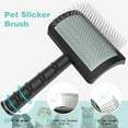 thumbnail image 5 of Firm Slicker Brush for Dogs- Extra Long Pin Slicker Brush for Large Dog Pet Grooming Wi_WM58, 5 of 8