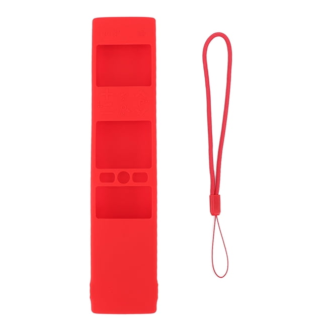 Housse de Protection à Distance, Découpes Précises Boîtier de Protection à Télécommande Léger avec Longe pour Salon Rouge