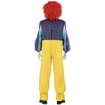 thumbnail image 3 of It (1990) Mens Pennywise Costume Dress Set, 3 of 4