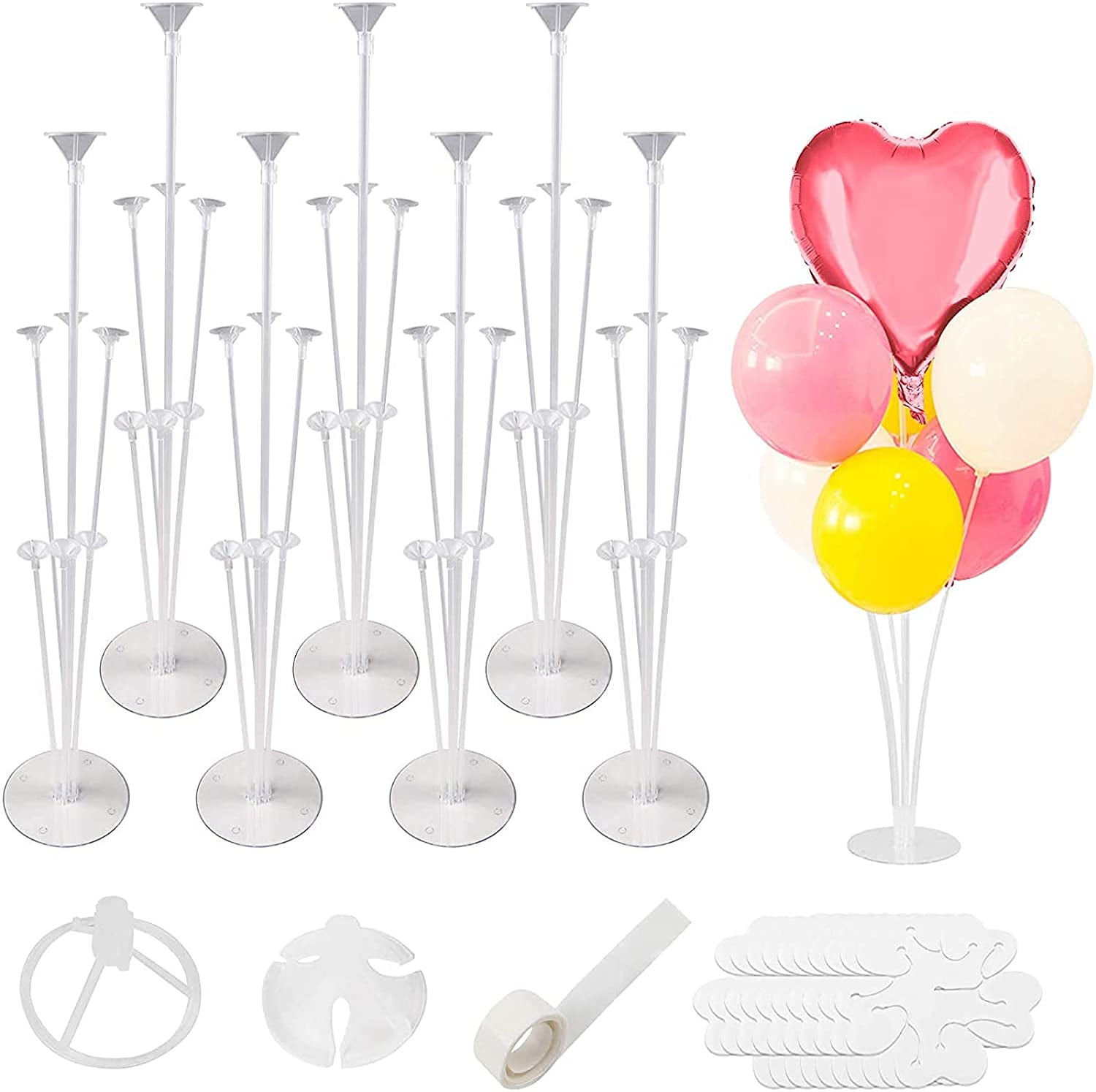 Details about   BALLON STAND Holder Column Confetti Birthday Wedding Party Decoration Balloons 