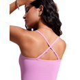 thumbnail image 5 of Top de Bikini CRZ YOGA Sin Tirantes con Relleno Rosa Mediano, 5 of 5