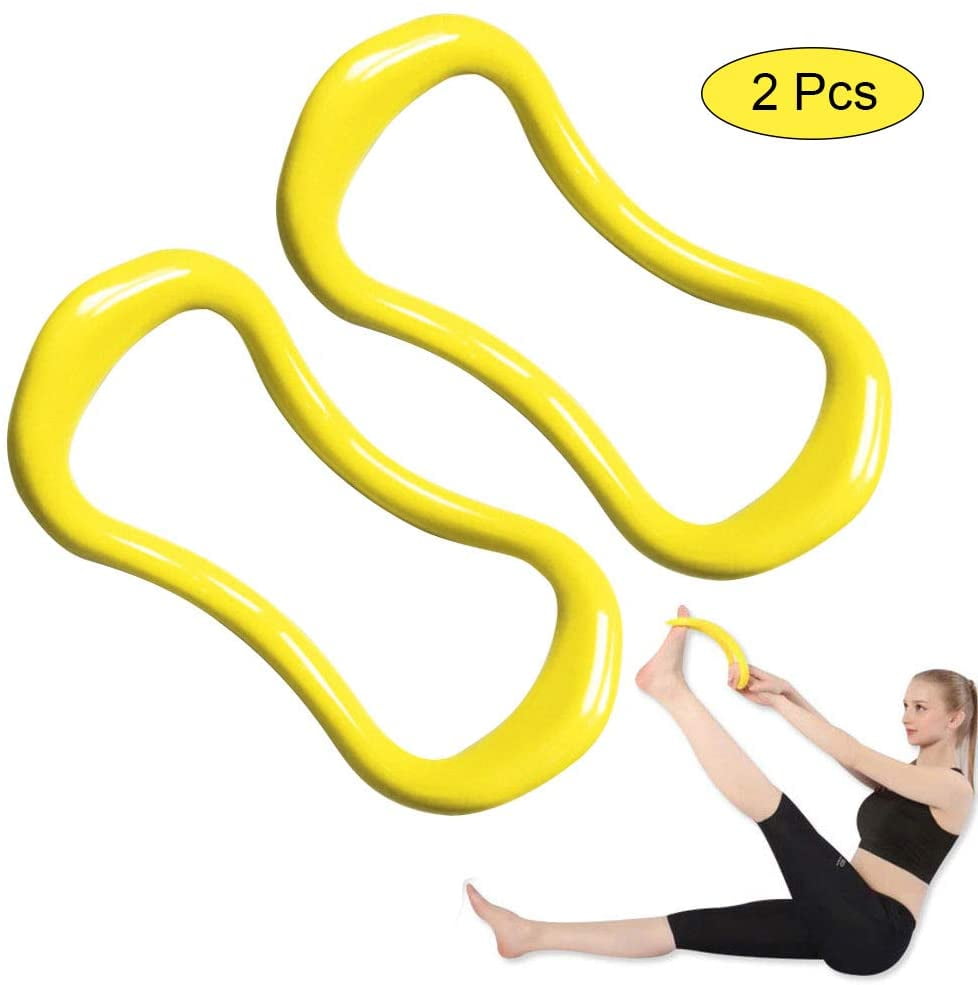 Yoga Ring Pilates Training Ring for Shoulder Stretch Pilates Circles Suitable for Yoga Spine Stretch Pilates Back Stretch Fitness 