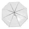thumbnail image 1 of Clear Umbrella, Compact Umbrella Transparent Easy Operation High Density  for Outing, 1 of 7
