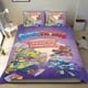 thumbnail image 1 of Super Cosas Conjunto de sábanas temático, trío de piezas, cómodo y amigable con la piel, diseño único, regalo de decoración para el hogar para familiares, amigos y fans,140cm *210cm, 1 of 6