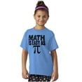 thumbnail image 4 of Math Is Easy As Funny Teacher Nerdy Crewneck T Shirts Boy Girl Teen Brisco Brands L, 4 of 6