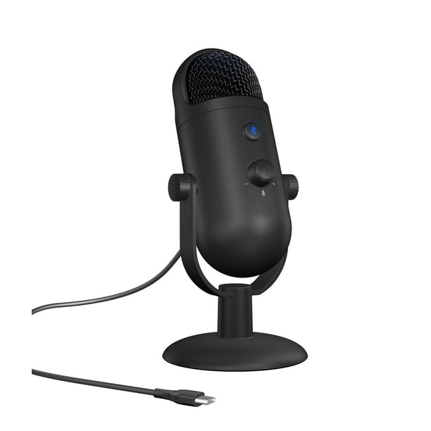 onn. USB Recording Microphone with Dual Recording Pattern for PC