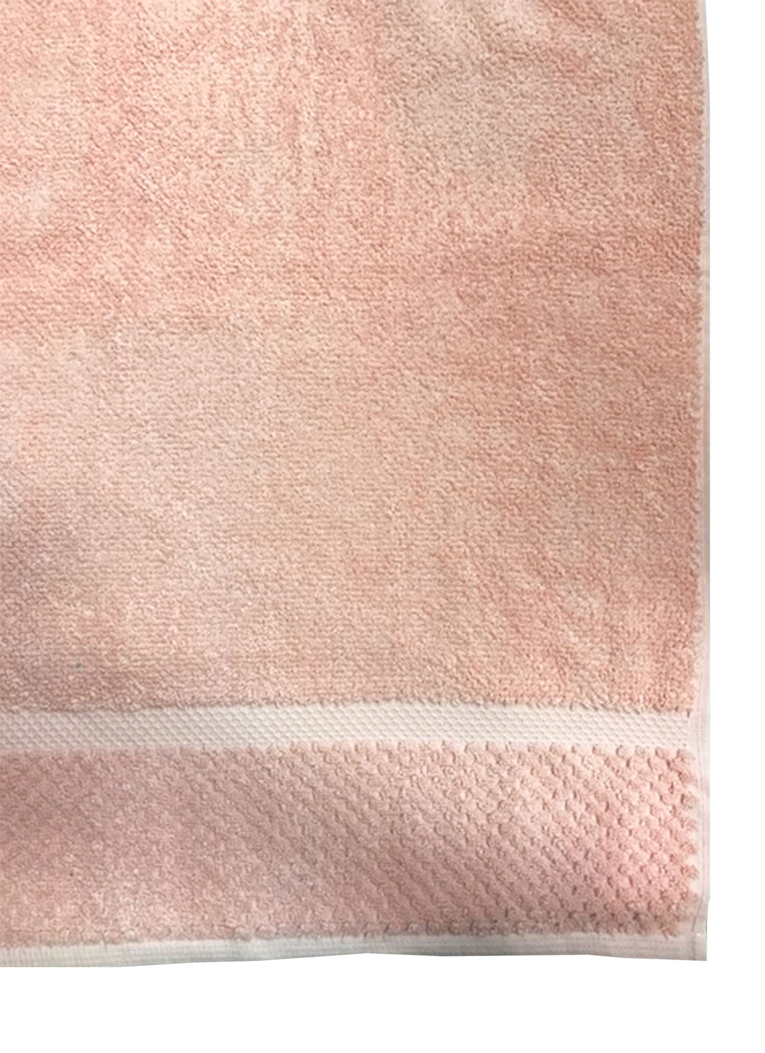 Diplomat 6-Piece 100% Cotton Bath Towel Set, Coral